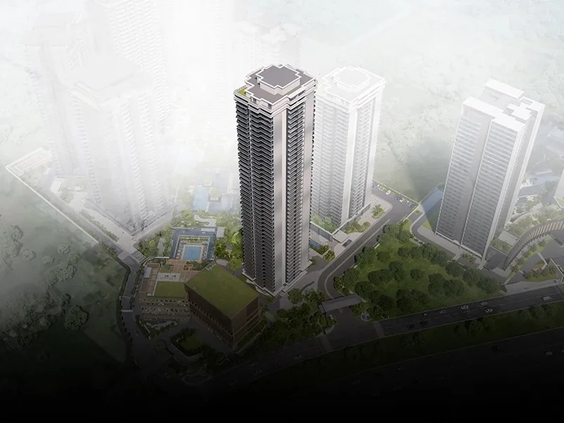 Waterfall Suites II tower, Krisumi City